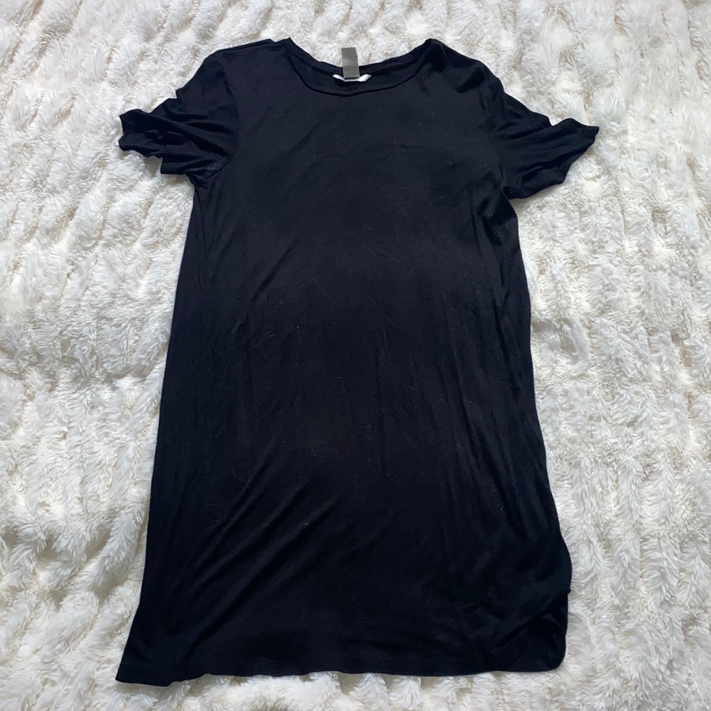 H&M Black Tshirt Dress